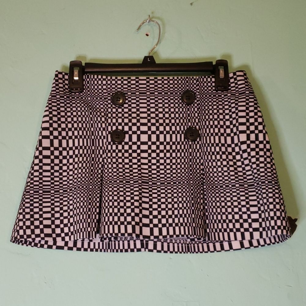 Cute Mod Mini Skirt - image 2
